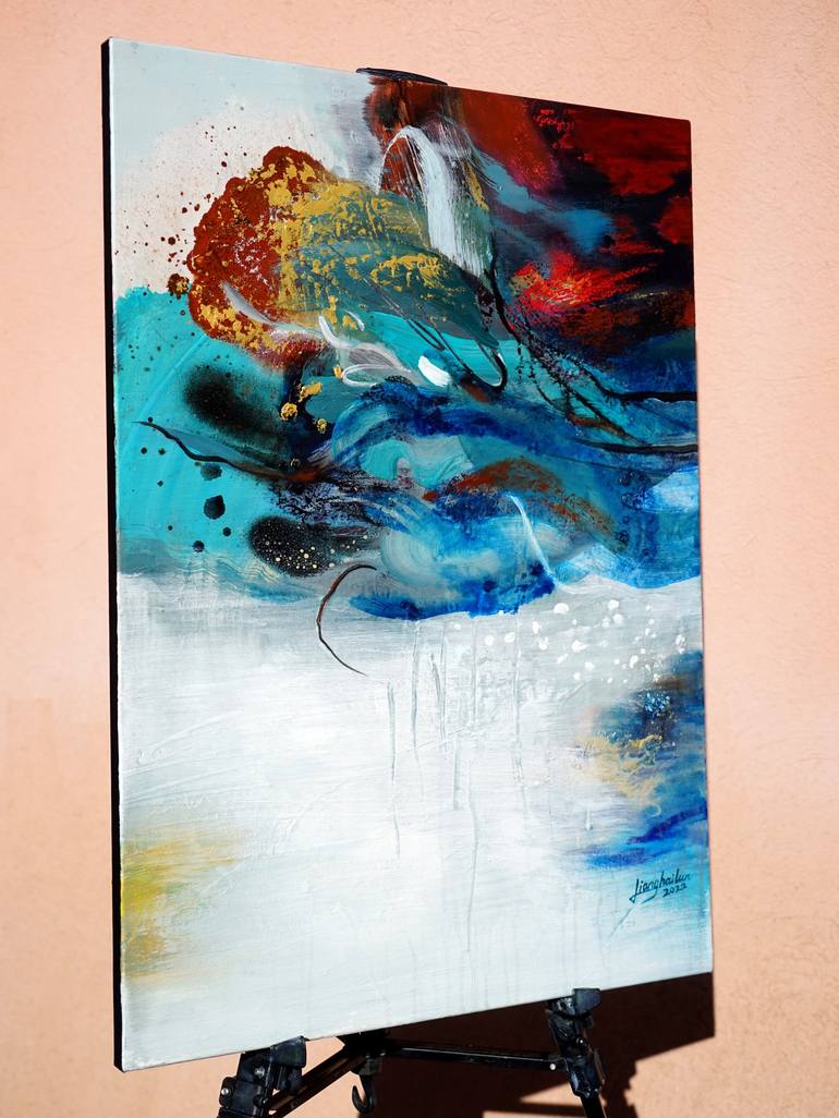 Original Abstract Painting by LIANG Hailun