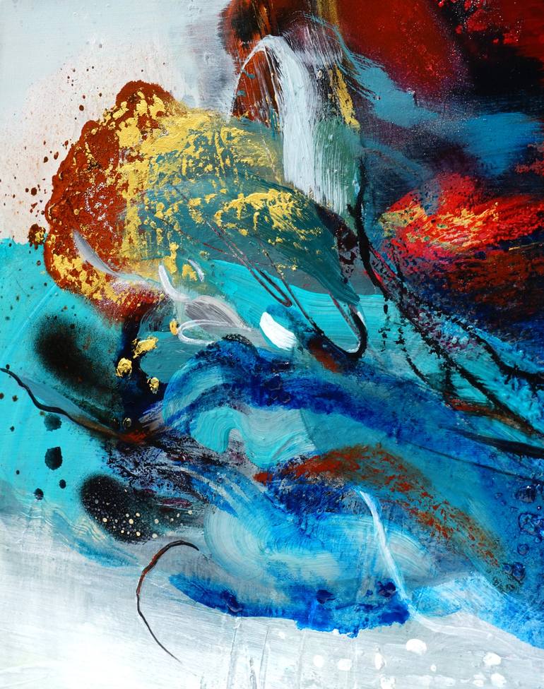 Original Abstract Painting by LIANG Hailun