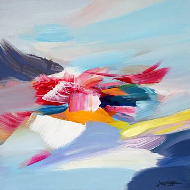 Original Abstract Paintings by LIANG Hailun