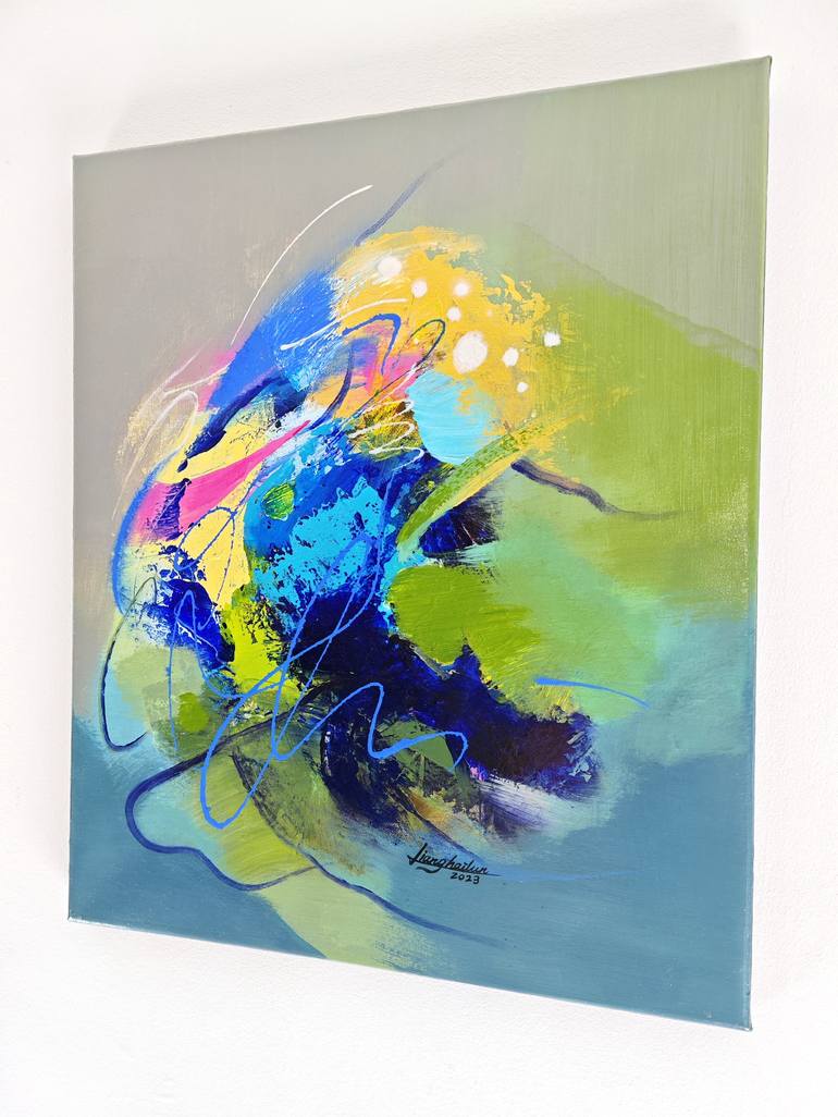 Original Abstract Painting by LIANG Hailun