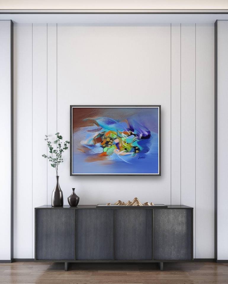 Original Abstract Painting by LIANG Hailun