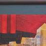 Touched by the cultural heritage of Bosnia and Herzegovina, artist attempted to create his own image of the history unfolding in the territories of his home country. Together with the frames he attempted to paint complete picture of finished work, which requires not further adjustment thus making it long lasting.
