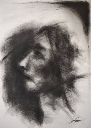Original Expressionism People Drawings by Jose Ilao