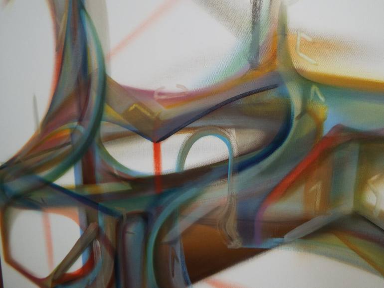 Original Abstract Painting by Naomi Yuki
