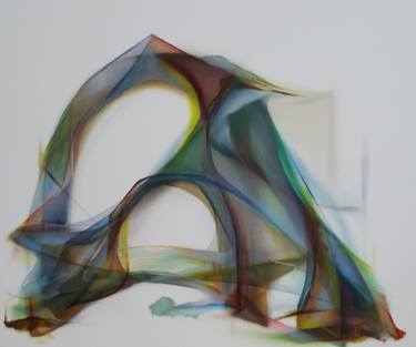 Original Fine Art Abstract Paintings by Naomi Yuki