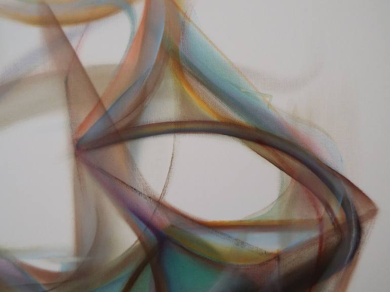 Original Abstract Painting by Naomi Yuki