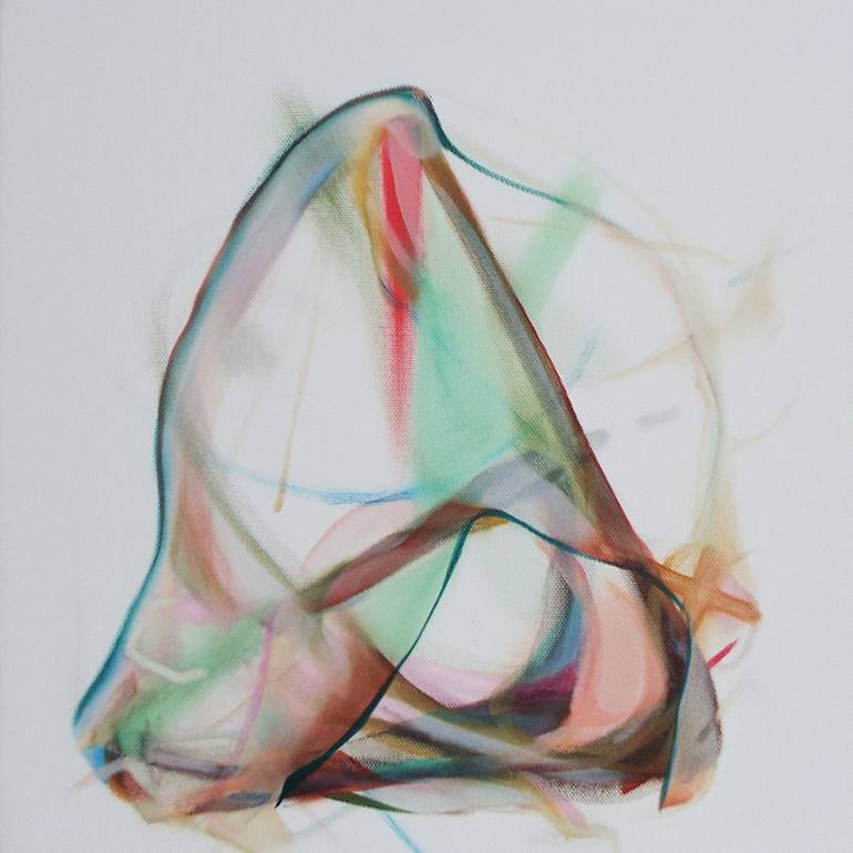 Original Abstract Painting by Naomi Yuki