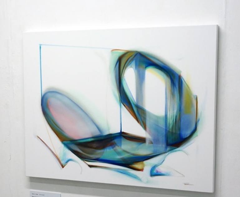Original Abstract Painting by Naomi Yuki