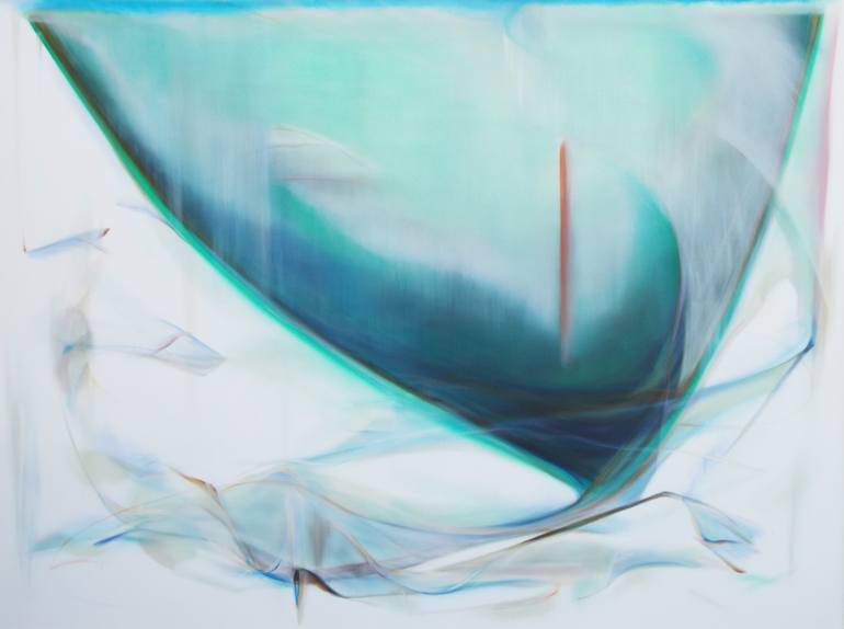 Original Abstract Painting by Naomi Yuki