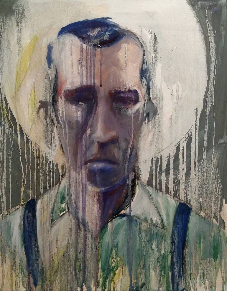 Original Figurative Portrait Painting by Anna Hooser