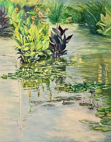 Original Classicism Water Paintings by Colleen Tittiger