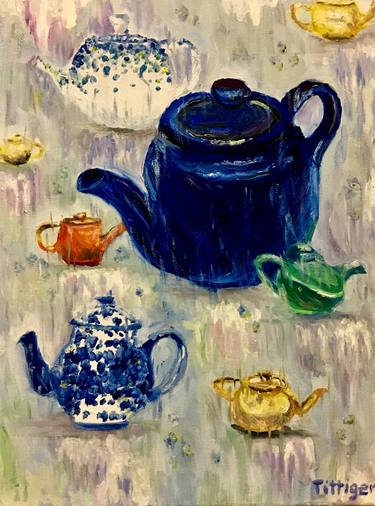 Original Impressionism Food & Drink Paintings by Colleen Tittiger