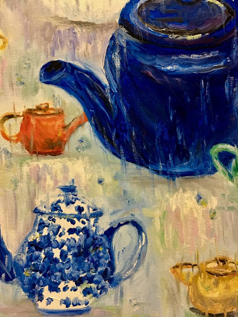 Original Impressionism Food & Drink Painting by Colleen Tittiger