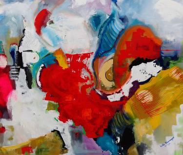 Original Abstract Paintings by Willy kammeijer