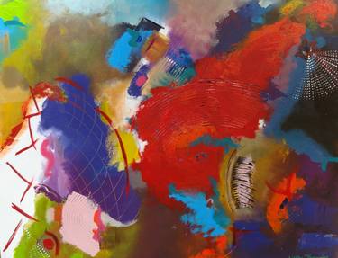 Original Abstract Paintings by Willy kammeijer