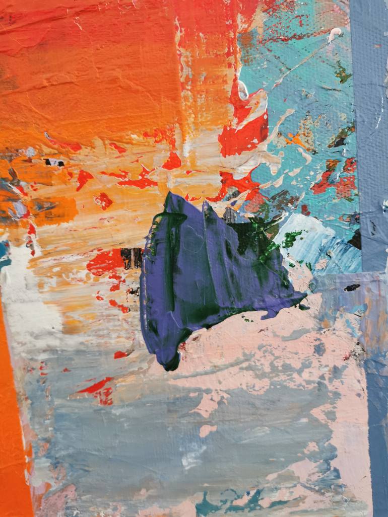 Original Abstract Painting by Willy Kammeijer