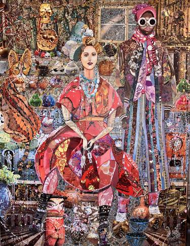 Original Women Collage by Moira McAinsh