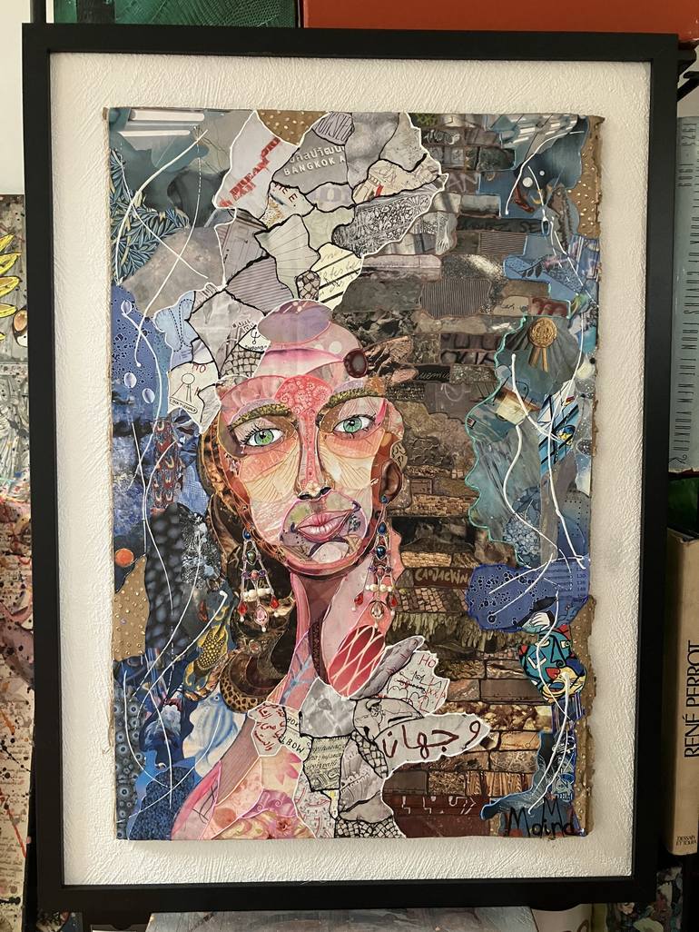 Original Abstract Women Collage by Moira McAinsh
