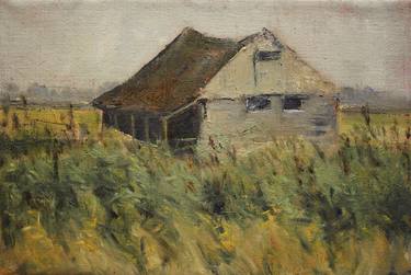 Old barn in Noord Holland thumb