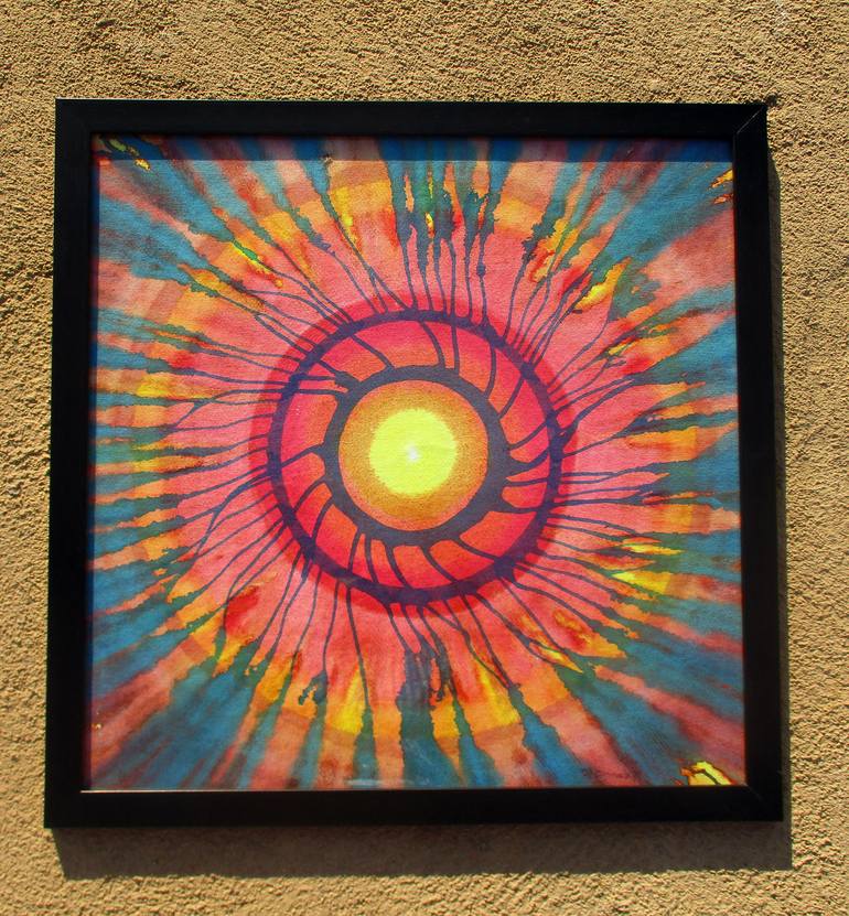 Original Geometric Painting by Rajaguru v gandhi