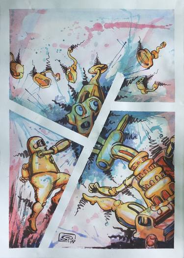 Print of Conceptual Fantasy Paintings by Sigit Pardiyanto