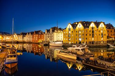 Alesund at night # 11 thumb