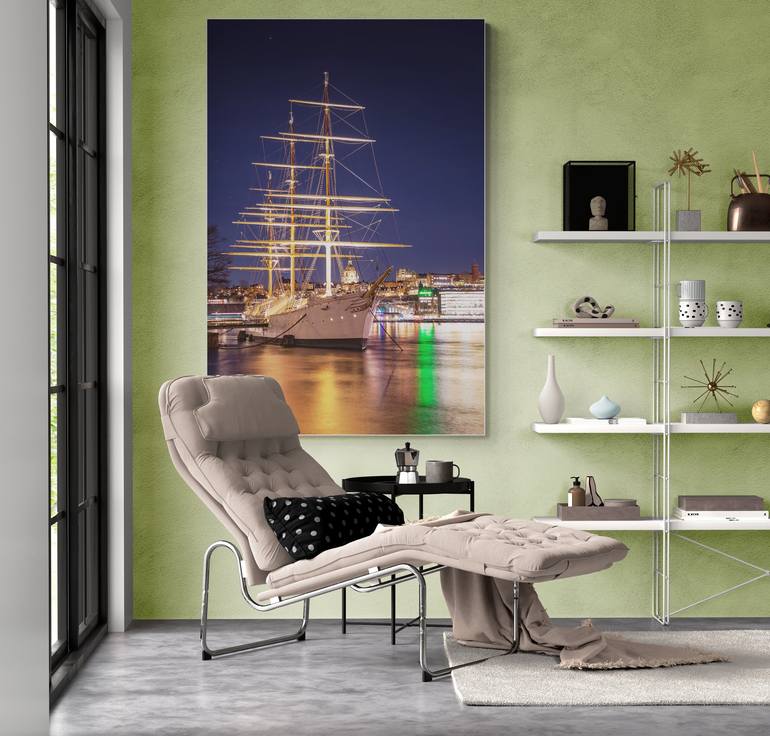 Original Photorealism Sailboat Photography by M Tchaikovsky