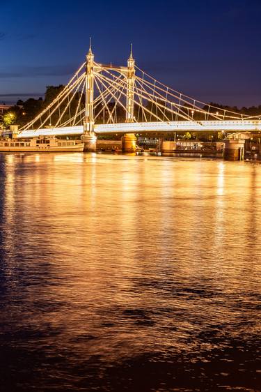 Albert Bridge London England Europe # 5 thumb