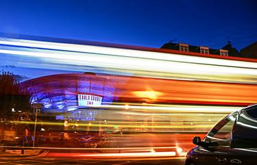 Earl's Court at night London England thumb