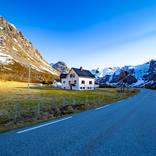 Norwegian Countryside House Scandinavia Europe #1 by M Tchaikovsky