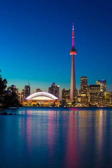 Toronto twilight sky Canada thumb