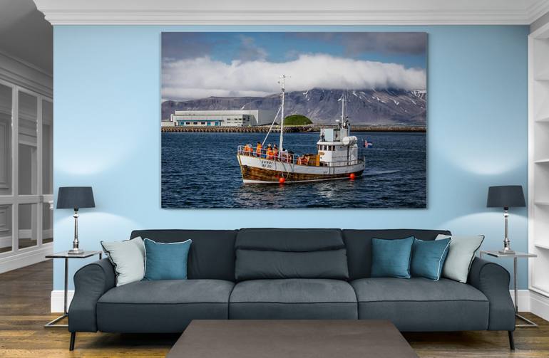 Original Abstract Boat Photography by M Tchaikovsky