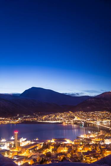 Arctic night in Tromso Norway Europe #12 thumb
