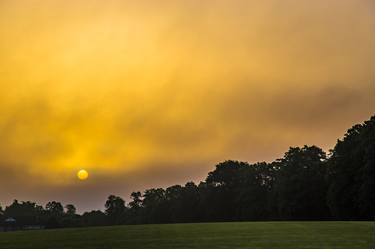 Early morning sunrise sky England Europe thumb