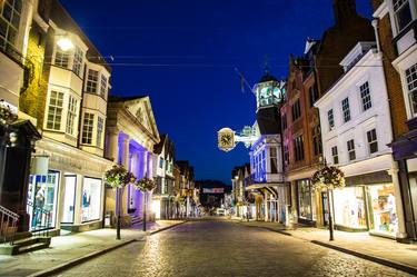 Guildford High Street at night Surrey England # 1 thumb