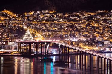 Tromso at night Norway Europe # 34 thumb