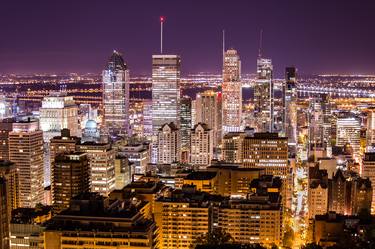 Montreal at night Canada # 1 thumb