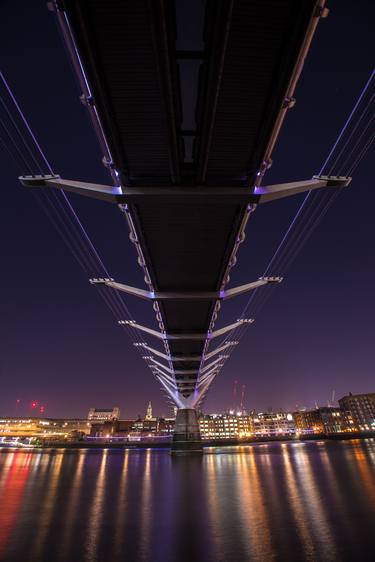 Millennium Bridge London England Europe # 3 thumb