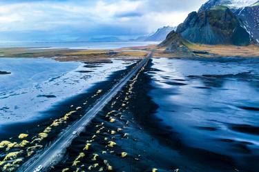 Aerial view of Icelandic landscape Europe #10 thumb