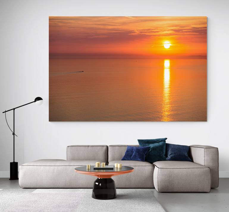 Original Minimalism Sunset Photography by M Tchaikovsky