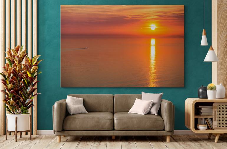 Original Minimalism Sunset Photography by M Tchaikovsky