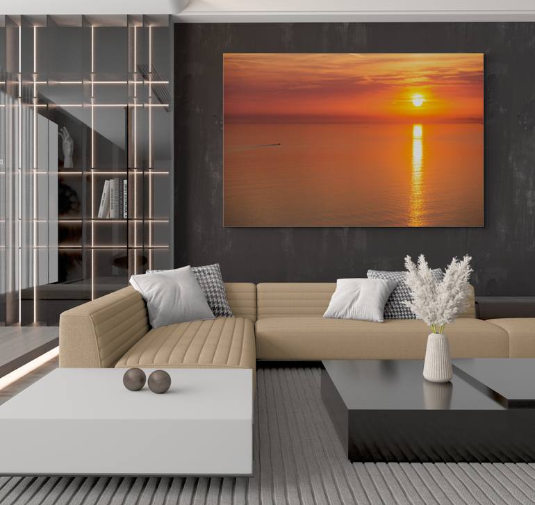 Original Minimalism Sunset Photography by M Tchaikovsky