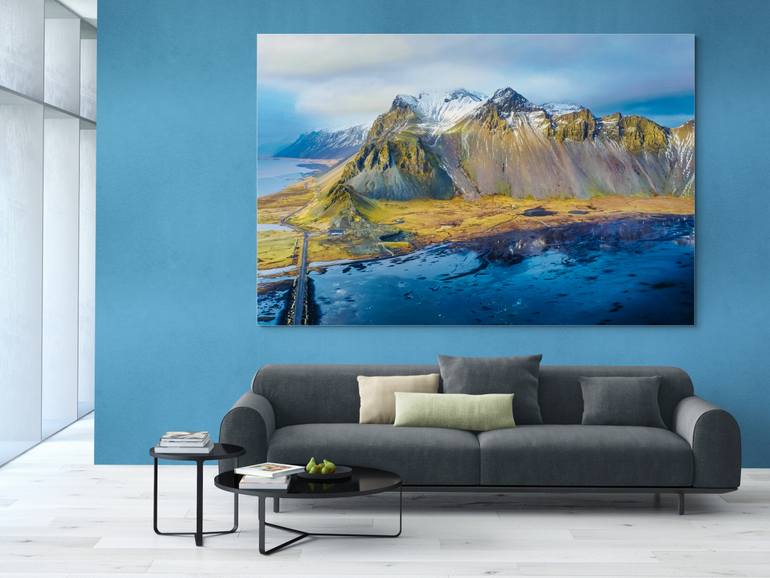 Original Photorealism Mountain Photography by M Tchaikovsky