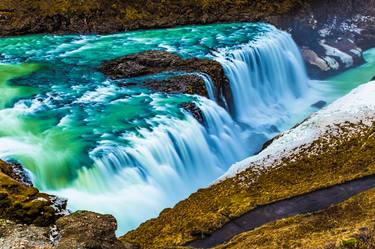 Gullfoss waterfall Iceland Europe #33 thumb