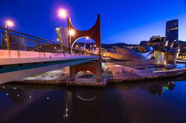 Bilbao at night Spain Europe #10 thumb