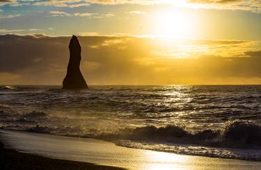 Icelandic seaside sunrise Europe # 2 thumb