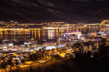 Tromsø at night Norway # 4 thumb