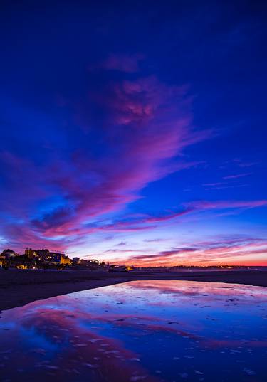 Sunrise reflections Algarve Portugal Europe # 1 thumb