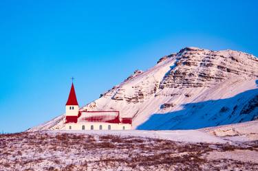 Icelandic landscape Vik Iceland Europe thumb