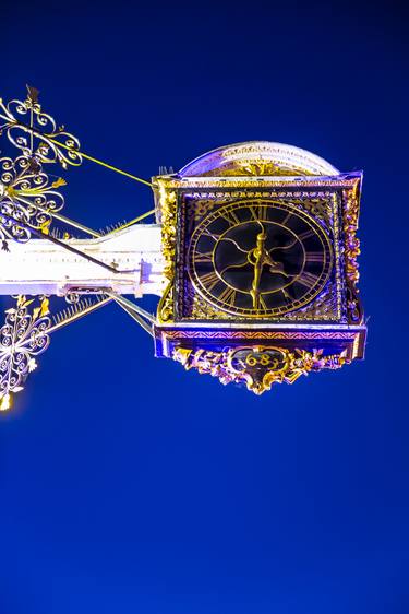 Clock tower 4:31am Guildford England thumb